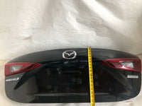 2014 - 2018 MAZDA 3 Trunk Decklid Sedan w/o spoiler Incandescent tail lamps G