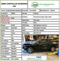 1996 - 2000 CHRYSLER SEBRING Rear Locating Arm Link Forward Left Side G