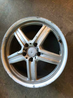 2002 - 2011 AUDI A4 17" Wheel Rim 17x7-1/2 Alloy 5 Spoke (ID 4F0601025AF) G