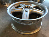 2002 - 2011 AUDI A4 17" Wheel Rim 17x7-1/2 Alloy 5 Spoke (ID 4F0601025AF) G