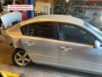 2004 - 2009 MAZDA 3 Front Door Glass Window Right Passenger Side Sedan Mazda3 G