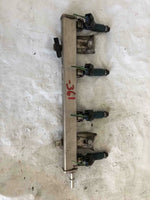 2005 MAZDA 3 Engine Fuel Gas Injection Rail With Injectors 2.0L A/T FWD Mazda3