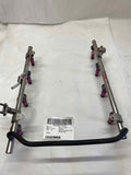 2011 HYUNDAI GENESIS Engine Fuel Injection Rail With Injectors Sedan 4.6L A/T T