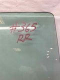 2006 - 2012 FORD FUSION Sedan Rear Door Glass Window Right Passenger Side RH T