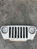 JEEP WRANGLER 1997 - 2006 Grille Front Grille Grill Guard Cover w/ Lamp Lights M