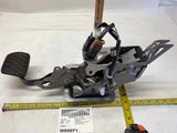 2018 NISSAN VERSA Front Brake Pedal Assembly 1.6L 4 Cylinder A/T Sedan G