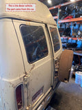 1987 FORD VAN E150 Front Outside Door Handle Left Driver Side LH G