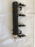 2012 FORD FUSION Engine Fuel Gas Injection Rail With Injectors 2.5L A/T Sedan G