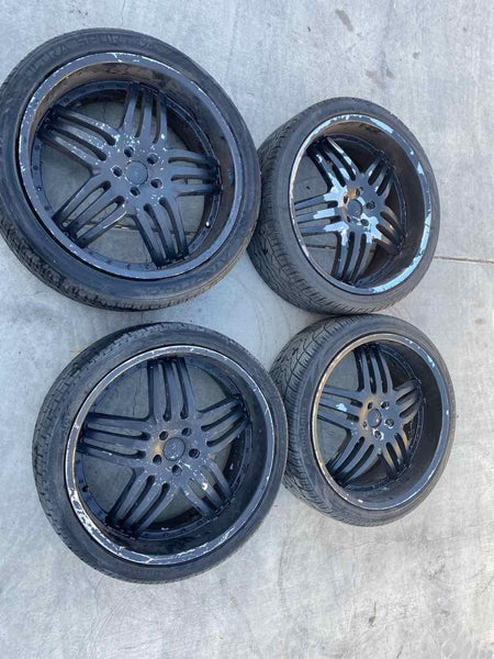 2006 DODGE CHARGER Wheel and Tire Set Lionhart 4 Pieces 265/35ZR22 M