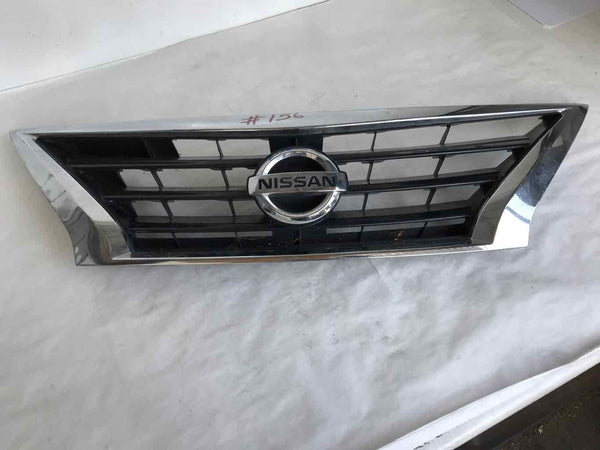 2015 - 2019 NISSAN VERSA Sedan Front Upper Grille Grill with Chrome M