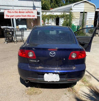 2006 MAZDA 3 Manual Transmission Slow/Stop Brake Pedal Assembly Mazda3 G