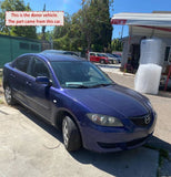 2006 MAZDA 3 Emergency Pull Parking Hand Brake Control Lever Mazda3 G