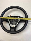 2004-2009 MAZDA 3 Front Drivers Steering w/ Switch Audio Control Leather Wheel G