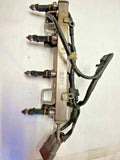 2006 MAZDA 3 Fuel Gas Injection Rail With Injectors 2.0L FWD 4 Cylinder Mazda3 G