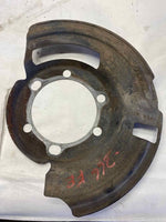 1998 JEEP WRANGLER Front Brake Backing Plate 2.5L 4 Cylinder Right Side RH G