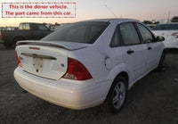 2000 - 2004 FORD FOCUS Sedan Bumper Cover - Rear Paint Code: YZ M