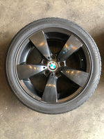 1998 BMW 528I Sedan 2.8L Wheel Rim and Tire Set 4 Pieces 235/45ZR17 (5 Spoke) T