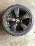 1998 BMW 528I Sedan 2.8L Wheel Rim and Tire Set 4 Pieces 235/45ZR17 (5 Spoke) T