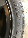 1998 BMW 528I Sedan 2.8L Wheel Rim and Tire Set 4 Pieces 235/45ZR17 (5 Spoke) T