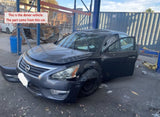 2013 NISSAN ALTIMA Rear Back Under Cover Diffuser 2.5l A/T FWD Sedan G