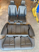 2012 - 2019 BMW 328 SERIES Sedan Front and Rear Seat Complete Assembly Leather T