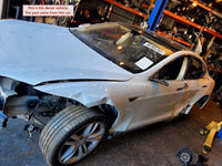 2014 TESLA Model S Hatchback Front Quarter Glass Window Left Driver Side LH T