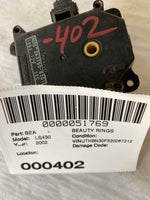 2002 LEXUS LS430 HVAC Heater Control Valve Actuator (PIN: 063700-8201) G