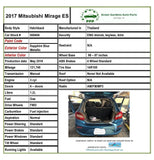 2017 MITSUBISHI MIRAGE Audio & Visual Equipment Radio AM FM MP3 (8701A657) G