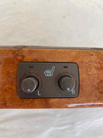 2002 LEXUS LS430 Sedan VSC Seat Heater & Traction Switch Control Wooden Trim G