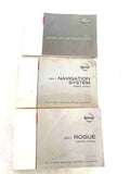 2011 ROGUE EXCEPT SPORT Owners Manual Service Guide Book Handbook with Case G