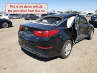 2015 KIA OPTIMA LX Sedan 2.4L A/T Gas Door and Trunk Release Switch Control