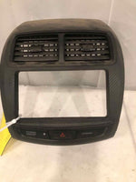 2016 Mitsubishi Outlander Sport Dash Bezel 2 Center Air Vents w/ Hazard Switch