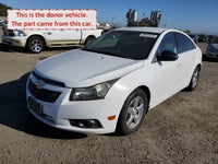 2011 - 2012 CHEVROLET CRUZE LT Sedan 4 Door Rear Door White Right Passenger Side