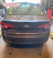 2015 - 2017 HYUNDAI SONATA Rear Back Bumper Cover Paint Code N8 Sedan