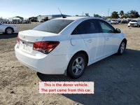 2011 2012 CHEVROLET CRUZE LT Sedan 4 Door Rear Door White Left Driver Side LH