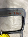 1991 JEEP WRANGLER YJ Head Light Lamp Retainer Trim Bezel Pair Left & Right Side