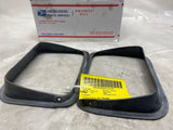 1991 JEEP WRANGLER YJ Head Light Lamp Retainer Trim Bezel Pair Left & Right Side