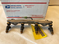 2010 HONDA CIVIC LX Sedan 1.8L 4 Cylinder FWD Fuel Injection Rail with Injectors