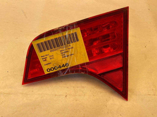 2006 - 2011 HONDA CIVIC LX Sedan Tail Light Lamp Assembly Lid Mounted Right Side