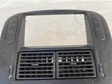 2004 - 2005 FORD EXPLORER Front Dash Radio & Heater Climate Trim Cover w/ Vents