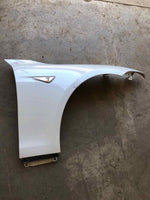 2015 TESLA S Front Fender Paint Code PPSW White Right Passenger Side RH OEM