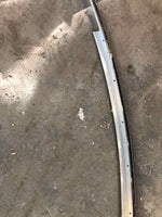 2015 TESLA Model S Hatchback Overhead Body Chrome Moulding Right Passenger Side