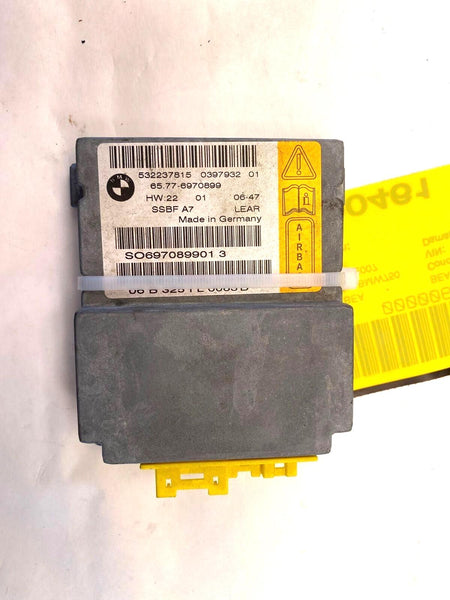 2006-2008 BMW 750 SERIES Control Module Unit SRS Airbag Sensor 65.77-6970899 OEM