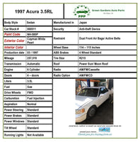 1997 ACURA RL Sedan Rear Door Upper and Lower Hinge 4-doors Right Passenger Side