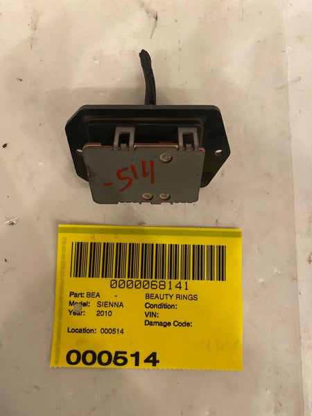 2010 TOYOTA SIENNA 3.5L Van Blower Motor Resistor Heater control fan HVAC OEM