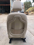 2016 - 2019 BMW X1 Front Seat Cushion Assembly Leather Passenger Right Beige J