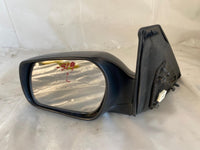 2007 - 2009 MAZDA 3 Front Power Side Mirror Paint Code 16W Black Driver Side LH