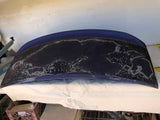 2011 - 2014 HYUNDAI Sedan Rear Trunk Lid Paint Code 3U Indigo Blue Pearl