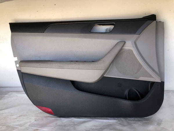 2015 - 2017 HYUNDAI SONATA Sedan Front Door Trim Panel Grey Left Driver Side LH